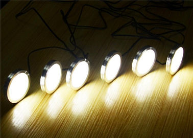 أضواء الإضاءة LED 2W تحت أضواء عفريت مجلس الوزراء كيت مع التبديل يعتم اللمس