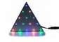 مثلث لوحة LED بكسل مصباح DMX512 SMD5050 RGB لوحة ضوء للديكور