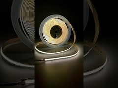 ديكور المنزل 20m لا انخفاض في الجهد 24V 480leds / M قابلة للقطع مرنة الكثافة العالية COB LED شريط