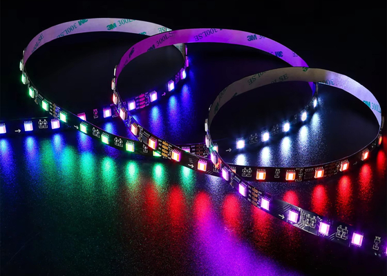 WS2805 نقطة الانقطاع استئناف RGBCW خمسة ألوان شريط RGB + لون خيالي ذو لونين نقطة الانقطاع استئناف 12V24V