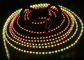 شريط إضاءة LED رقمي 5 فولت تيار مستمر 5 فولت SK6812 4020 ينبعث من الجانب RGB
