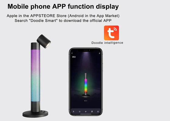 تطبيق Smart Graffiti مصباح مكتب إبداعي LED جو ضوء العمل القراءة ضوء الليل على فراش