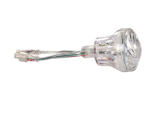 24 فولت RGB WS2811/UCS1903 LED ضوء ترفيهي ضوء بكسل ضوء Cabochon LED 60mm 18 Led