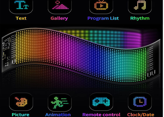 لوحة إشارات LED للتحكم في التطبيق