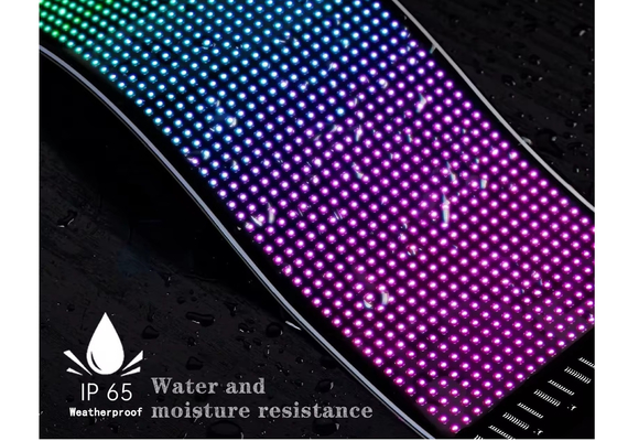 بيكسل RGB LED عرض مرن تطبيق بلوتوث شاشة الإعلانات للسيارات سيارة Ip65 مقاوم للماء الناعم شاشة العرض الرقمي