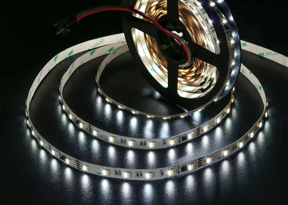 WS2805 نقطة الانقطاع استئناف RGBCW خمسة ألوان شريط RGB + لون خيالي ذو لونين نقطة الانقطاع استئناف 12V24V