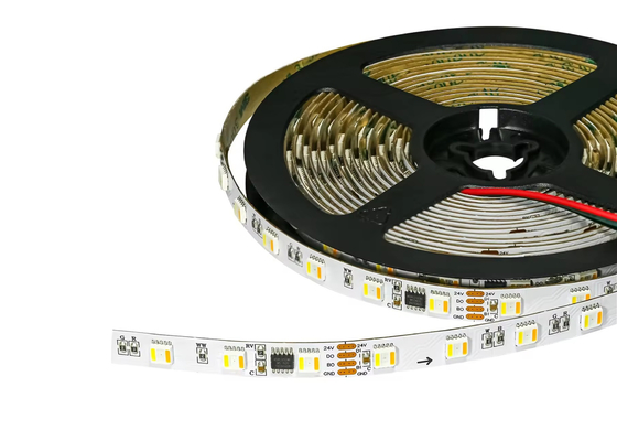 WS2805 نقطة الانقطاع استئناف RGBCW خمسة ألوان شريط RGB + لون خيالي ذو لونين نقطة الانقطاع استئناف 12V24V