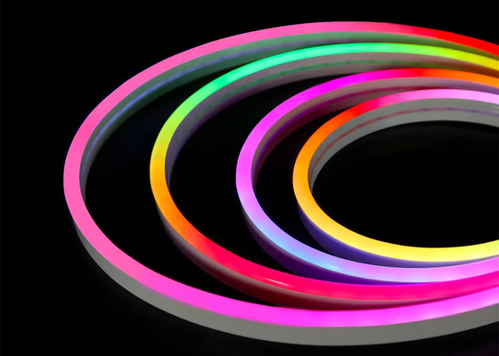 كيت ضوء الحبل ذكي للنيون LED DC5V RGB Neon 1M 2M 5M IP67 DIY Neon Light Strip بلوتوث TUYA WIFI App Music