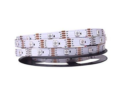 SMD 5050 RGB بقيادة قطاع عنونة بكسل WS2813 5V العاصمة ماجيك Epistar رقاقة للداخلية