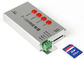 T-1000B Sd Card Led Pixel Controller قابل للبرمجة SPI إشارة خرج كامل اللون باهتة